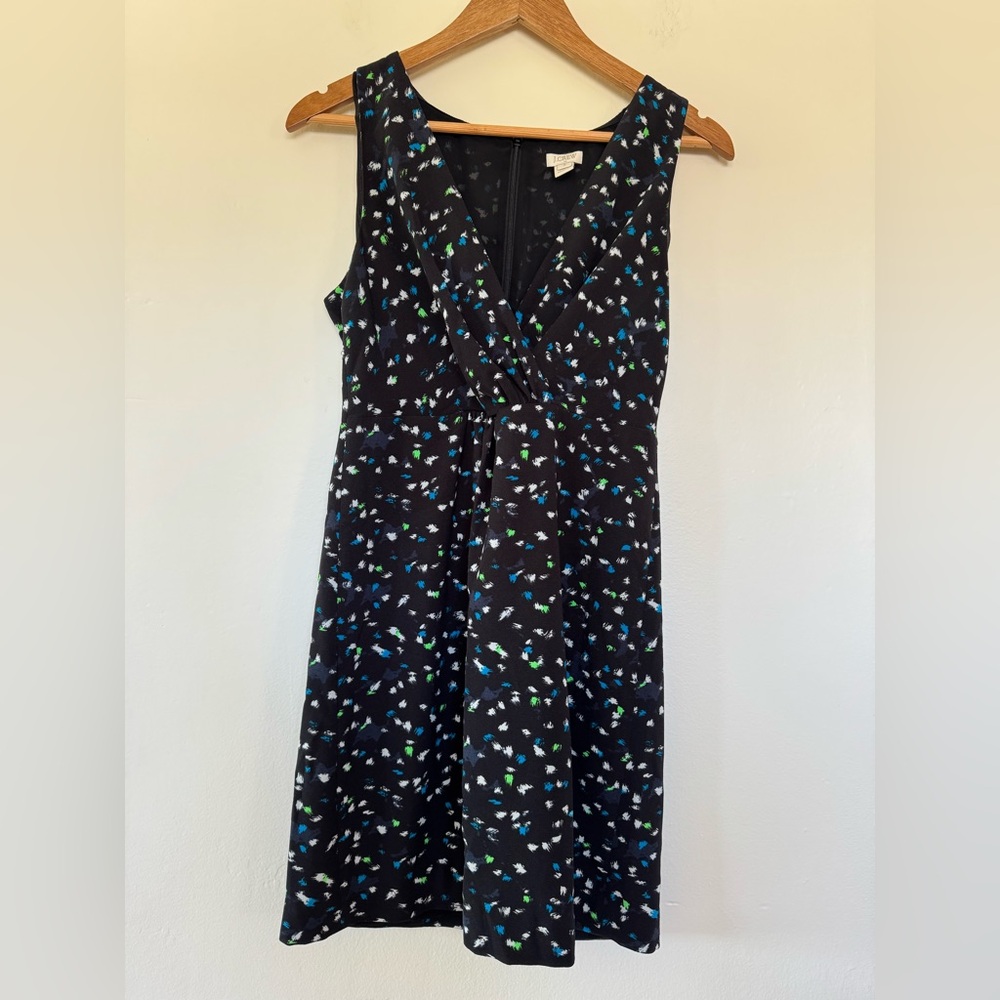 Floral Black Dress